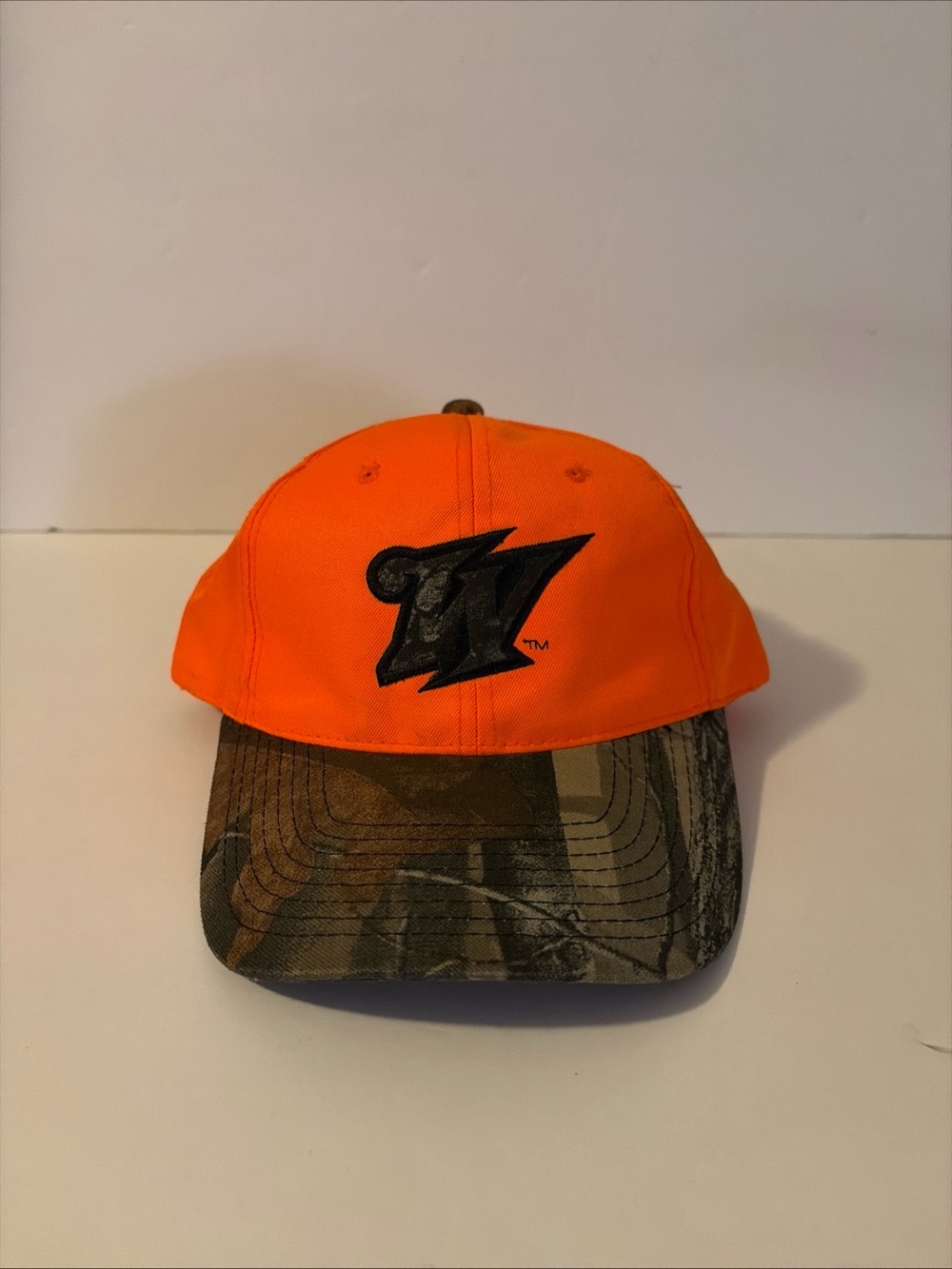WINCHESTER Hunting Orange Realtree Camouflage Cap Hat